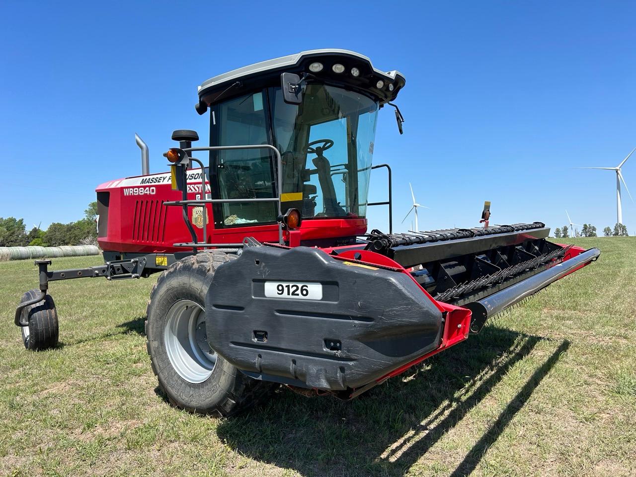 2017 Massey Ferguson WR9840