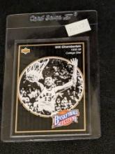 1992 Upper Deck Baseball Heroes Wilt Chamberlain #10 of 18 Kansas Lakers