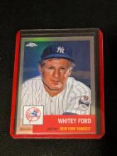 2022 Topps Chrome Platinum Anniversary #297 Whitey Ford Refractor