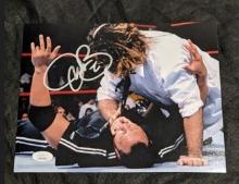Mick Foley autographed 8x10 photo with JSA COA/witnessed