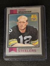 2002 Topps Chrome Football Terry Bradshaw REPRINT #15 Card #3 of 14