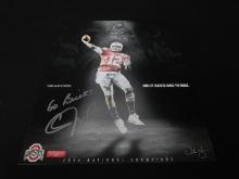 CARDALE JONES AUTOGRAPHED SIGNED PHOT WITH COA