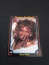 1993 CAC AB MARY WELLS AUTOGRAPH CARD COA