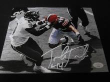 Sione Takitaki Signed 8x10 Photo JSA COA