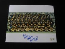 MICHIGAN THOM DARDEN SIGNED 8X10 PHOTO BAS