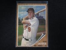 1962 TOPPS #64 RUSS SNYDER ORIOLES