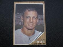 1962 TOPPS #44 DON TAUSSIG COLTS VINTAGE