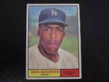 1961 TOPPS #363 JOHN ROSEBORO DODGERS