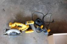 18v Dewalt Saw, drill and charger