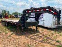 2007 26' PJ Trailer with Dovetail & Fold Down Ramps