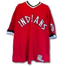 1976 Cooperstown Collection Cleveland Indians Eckersley Jersey - Size 4XL