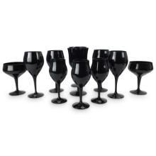 Eleven German Assorted Glass Stemware