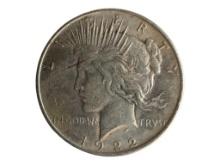 1922 Peace Dollar