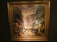 Robert Lebron New Orleans Oil Painting