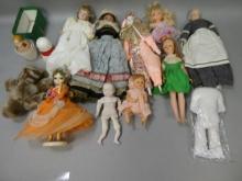 Lot 12 Assorted Modern Dolls Harlequin Wedding Grandma etc