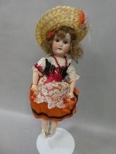 Antique German Koppelsdorf Thuringia 250 Bisque Head Composition Body Doll