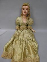Antique Composition Boudoir Girl Doll