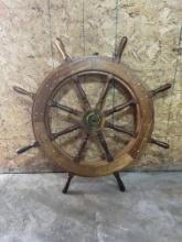 Authentic Ship Steering Wheel