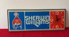 Sherwin Williams Store Clock
