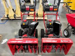 Troy-built Snow Blowers And Salt Spreader Package