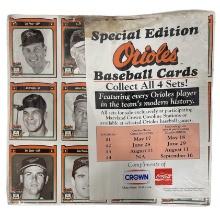 Special Edition Orioles Baseball Cards