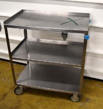 Lakeside stainless steel rolling cart