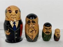 Russian Political Nesting Dolls