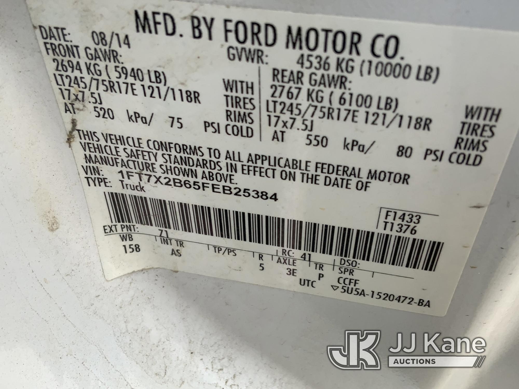 (South Beloit, IL) 2015 Ford F250 4x4 Extended-Cab Pickup Truck Runs & Moves) (Check Engine Light On