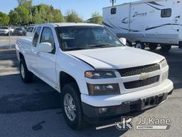 (Chester Springs, PA) 2012 Chevrolet Colorado 4x4 Extended-Cab Pickup Truck Runs & Moves) (Body & Ru