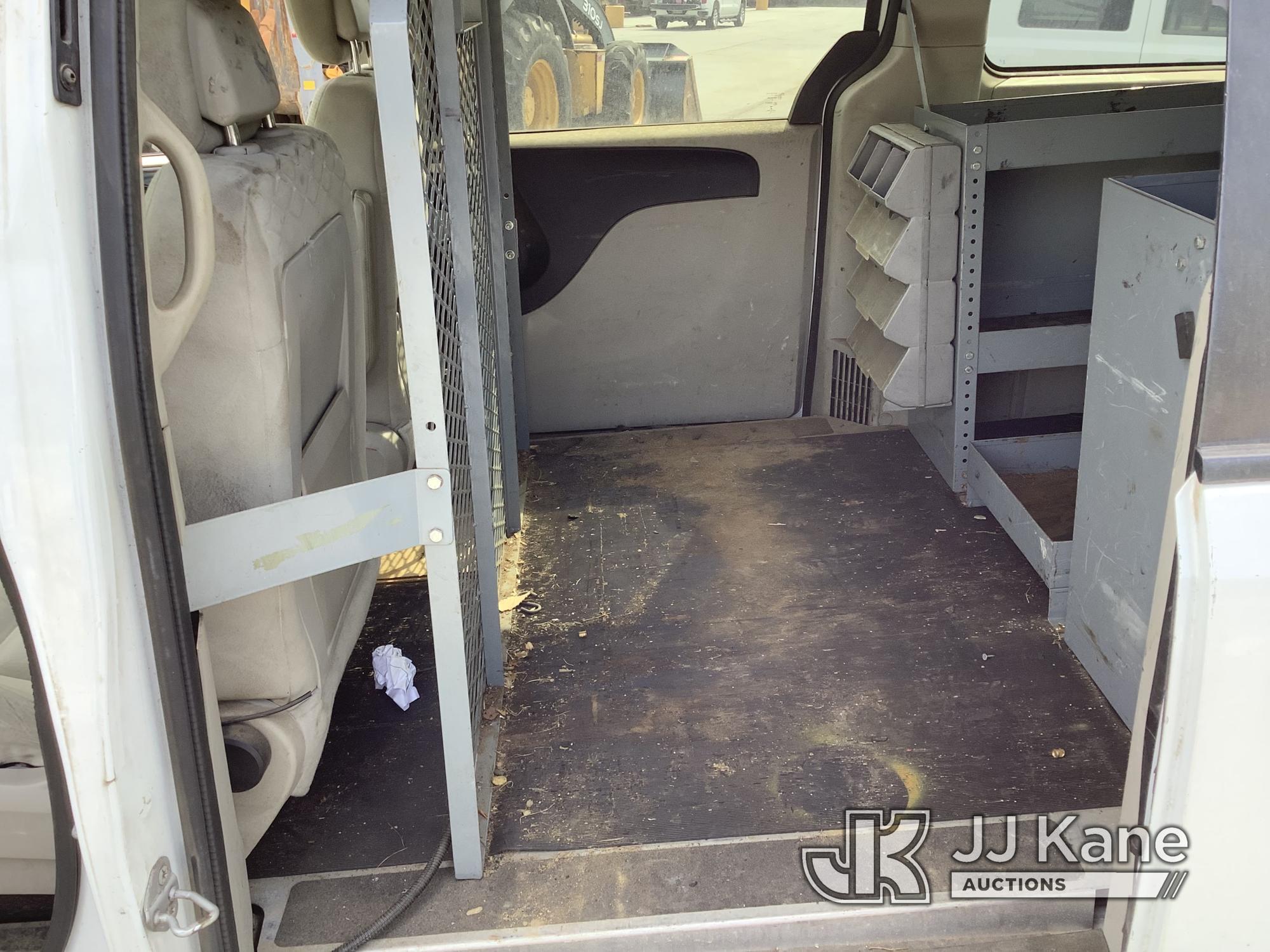 (Chester Springs, PA) 2014 RAM C/V Mini Cargo Van Runs & Moves, Interior Door Damage To Driver Side,