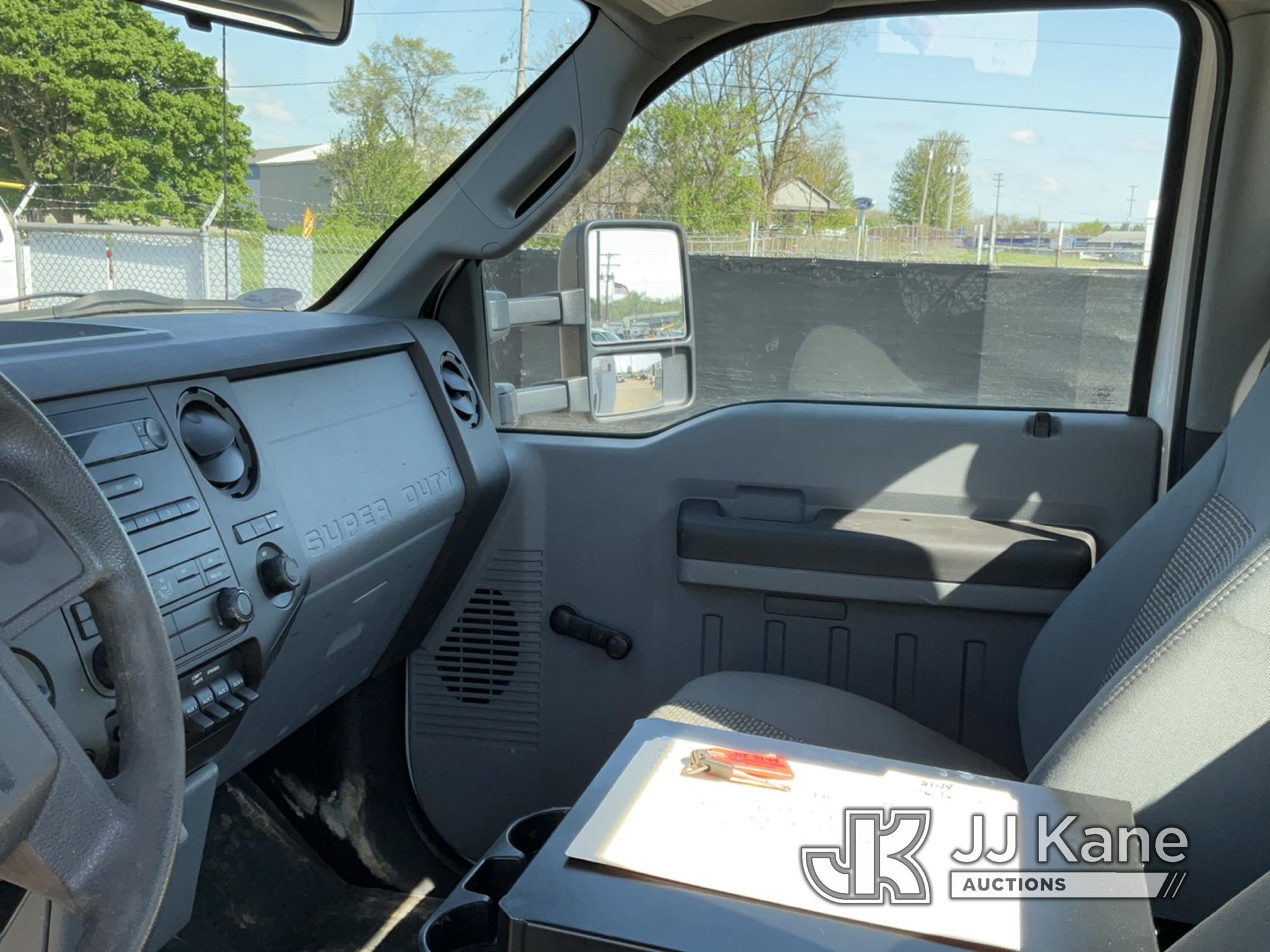 (Charlotte, MI) 2012 Ford F450 Service Truck Runs, Moves, Seller States: Rebuilt Engine At 55,253 Mi