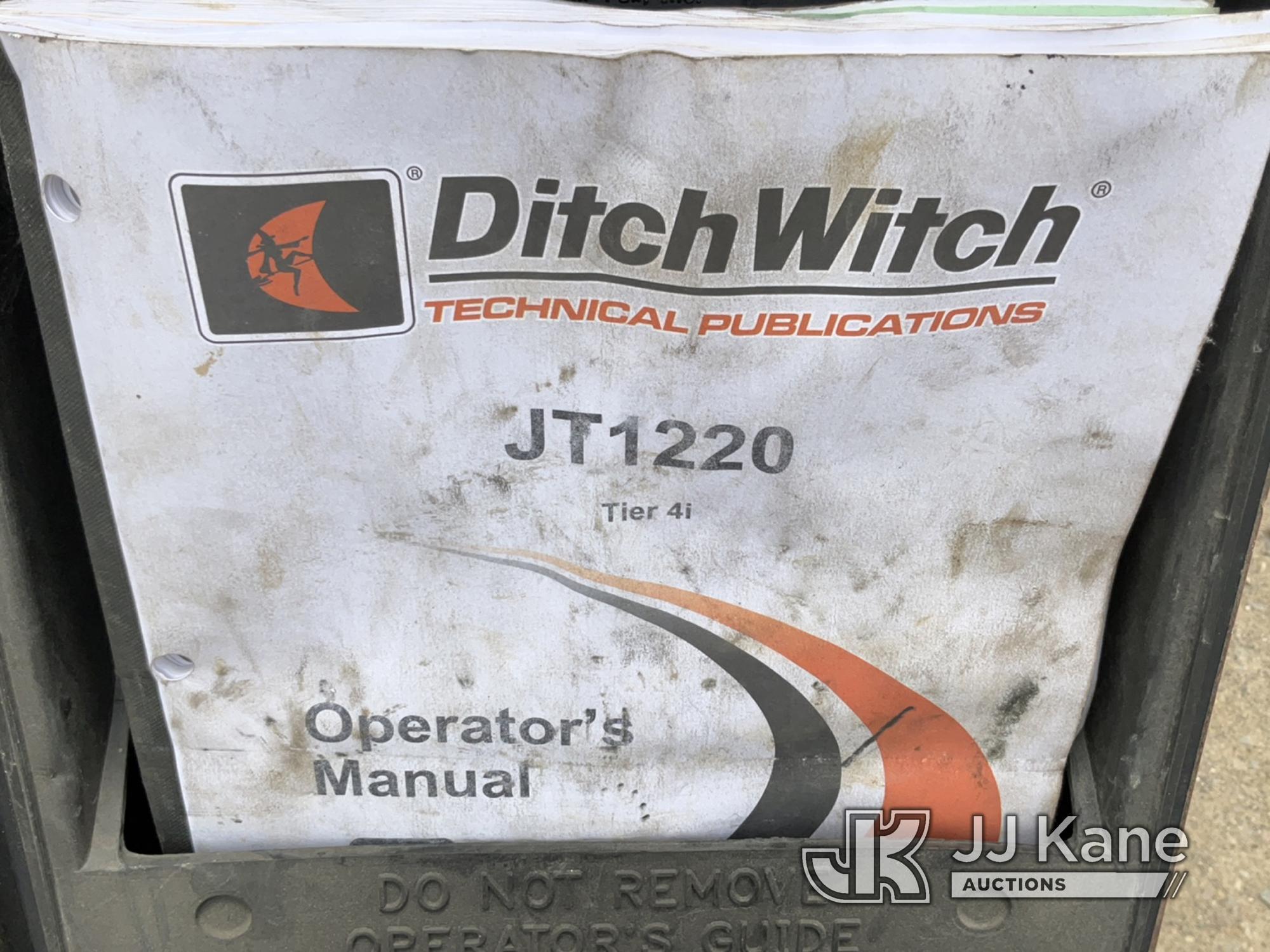 (Charlotte, MI) Ditch Witch JT1220 Mach 1 Directional Boring Machine Runs, Moves