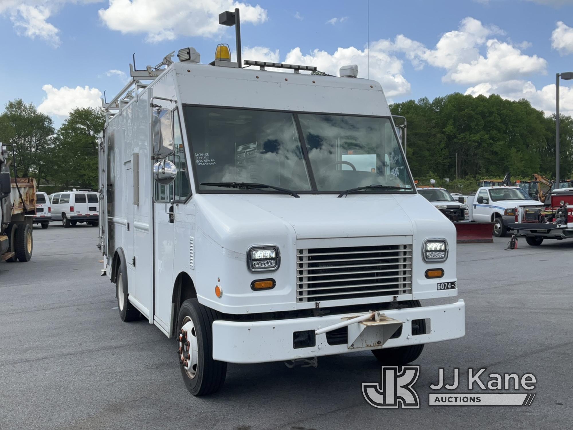 (Chester Springs, PA) 2014 Freightliner MT45 Step Van Runs & Moves, Body & Rust Damage) (Inspection