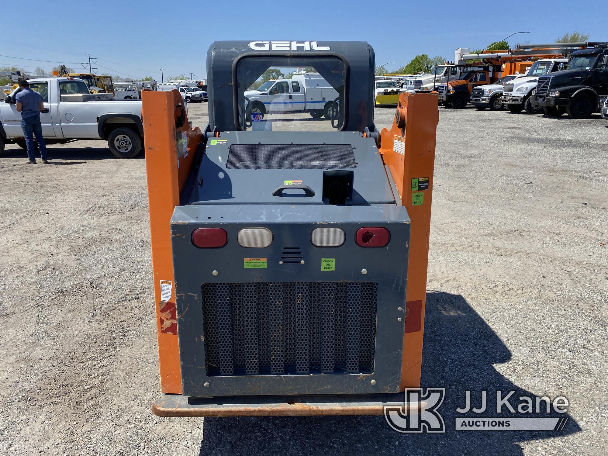 (Plymouth Meeting, PA) 2018 Gehl R105 Rubber Tired Skid Steer Loader Runs Moves & Operates