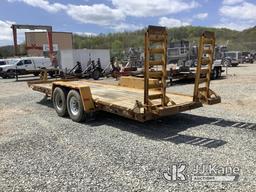 (Smock, PA) 2019 Monroe Towmaster 12D T/A Tagalong Equipment Trailer Rust Damage