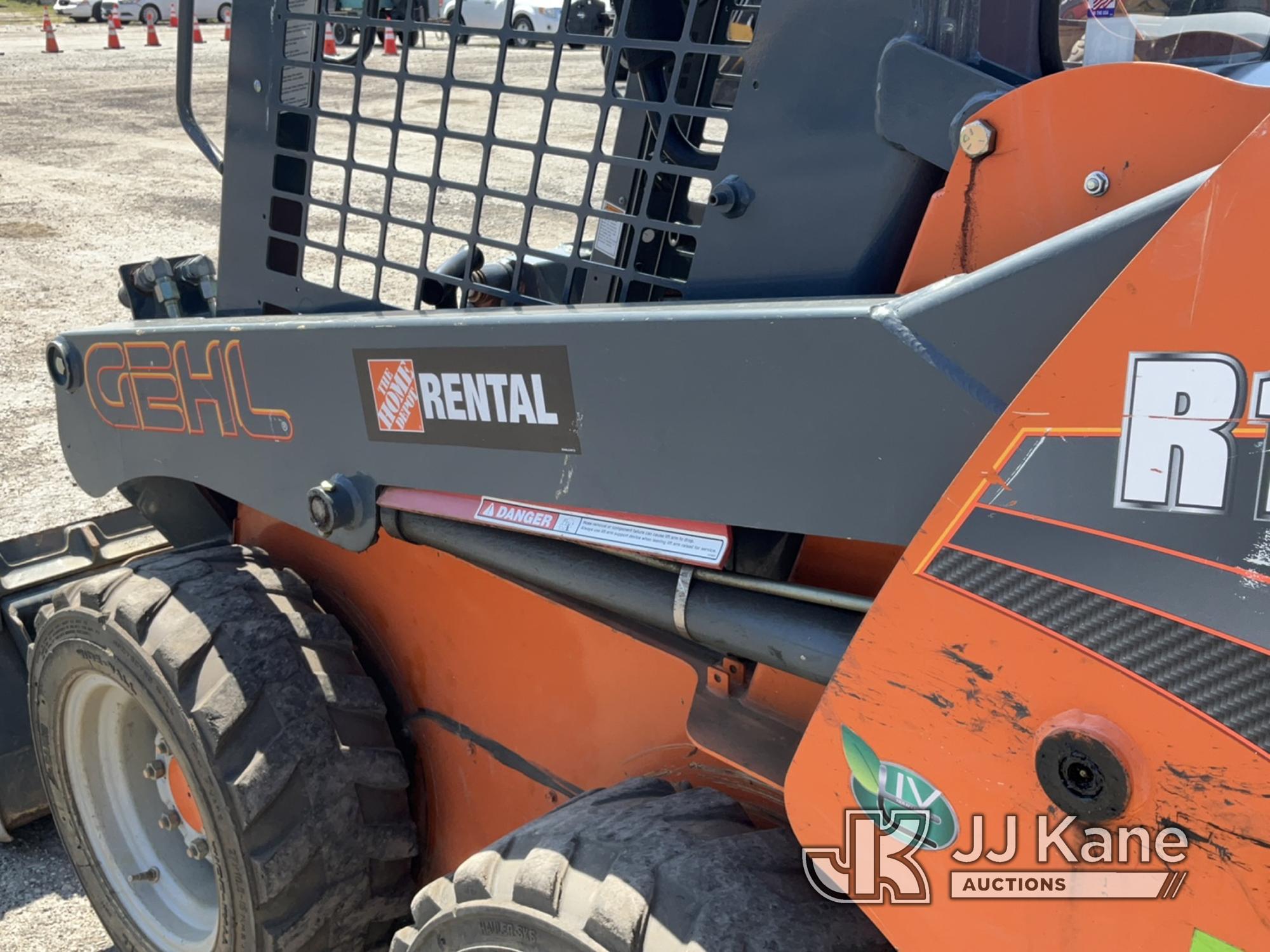 (Plymouth Meeting, PA) 2018 Gehl R105 Rubber Tired Skid Steer Loader Runs, Moves & Operates