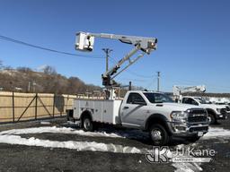 (Kings Park, NY) Versalift SST40EIH-02, Articulating & Telescopic Bucket Truck , 2021 RAM 5500 4x4 S