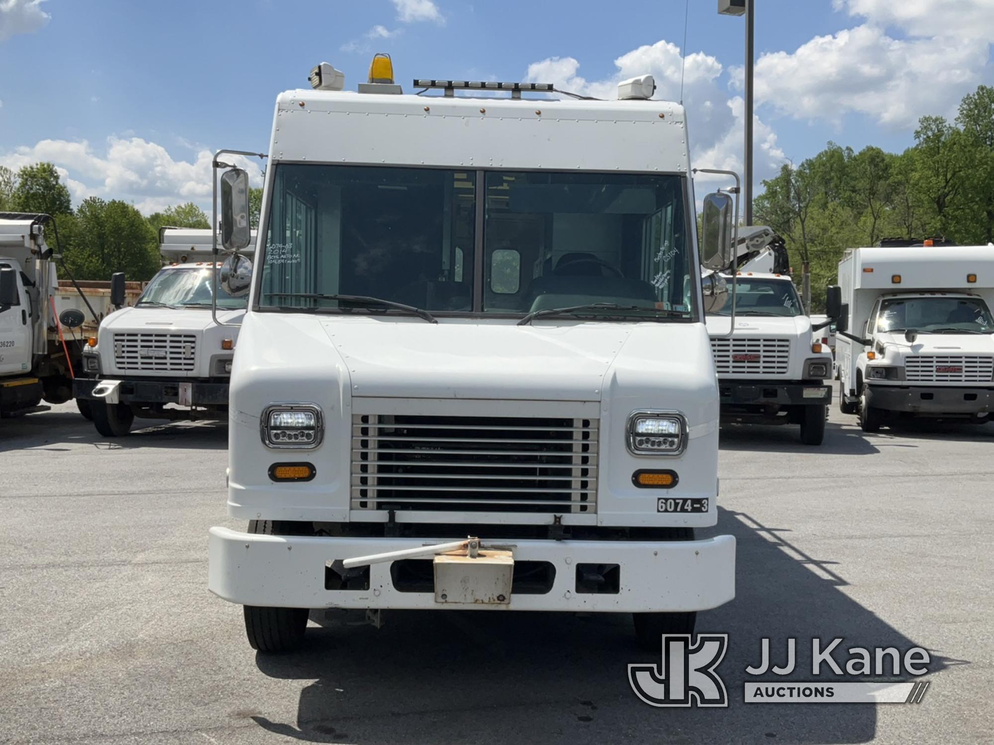 (Chester Springs, PA) 2014 Freightliner MT45 Step Van Runs & Moves, Body & Rust Damage) (Inspection