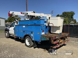 (Charlotte, MI) Terex/Telelect Hi-Ranger LT-40, Articulating & Telescopic Bucket Truck mounted behin