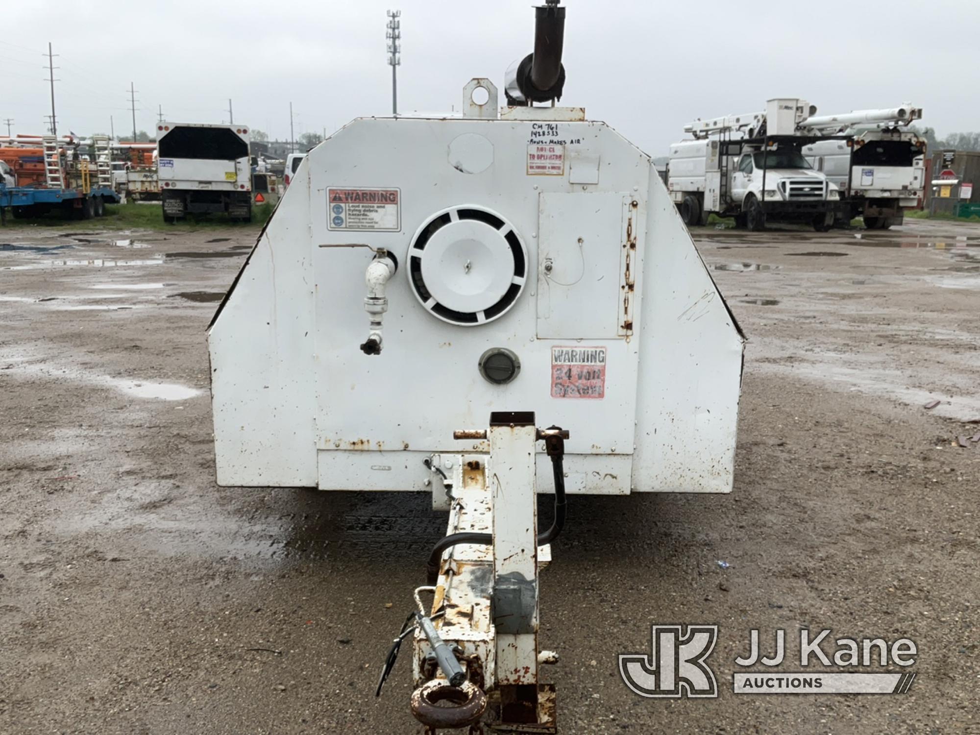 (Charlotte, MI) Joy Portable Air Compressor No Title, Runs, Makes Air