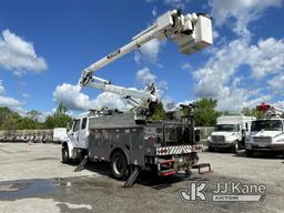 (Plymouth Meeting, PA) Terex Hi-Ranger HR-52M, Material Handling Bucket Truck center mounted on 2013
