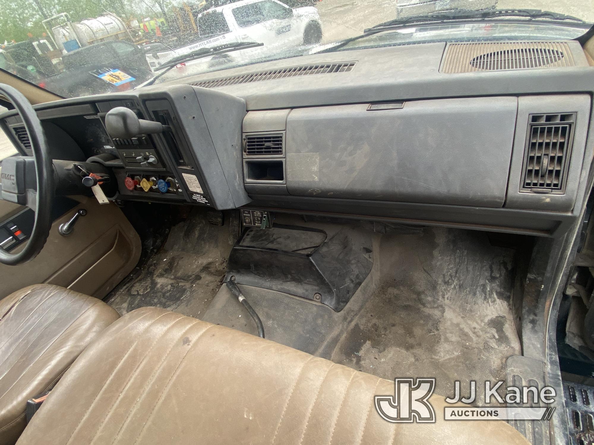 (University Park, IL) 1995 GMC C7500 Sewer Rodder Truck Runs, Moves) (Seller States: Rodder is Opera