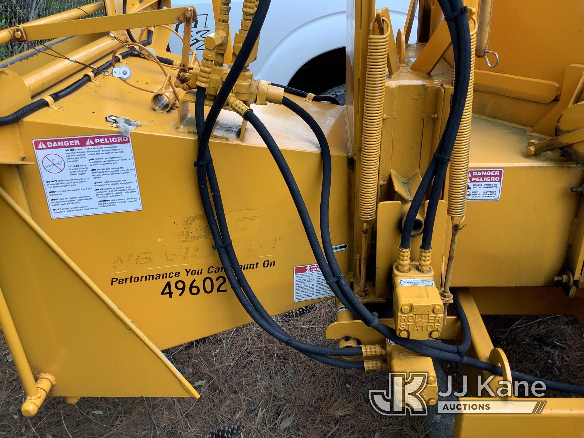 (Frederick, MD) 1996 Bandit 200 Portable Chipper (12in Disc) Runs, Operational Condition Unknown, Ru