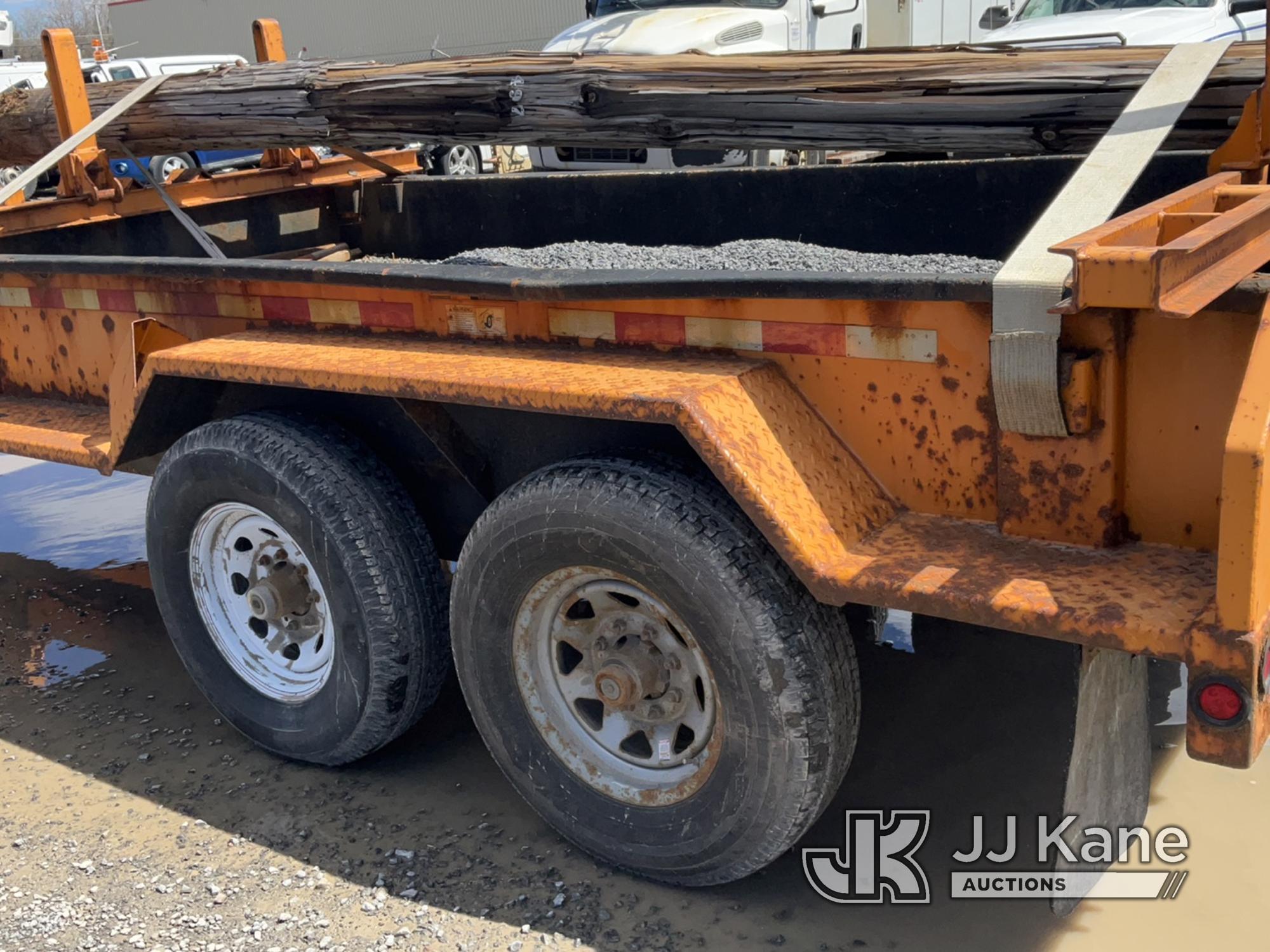 (Rome, NY) 2010 Brooks Brothers PT1227KXL Pole Trailer Body & Rust Damage, With Pole