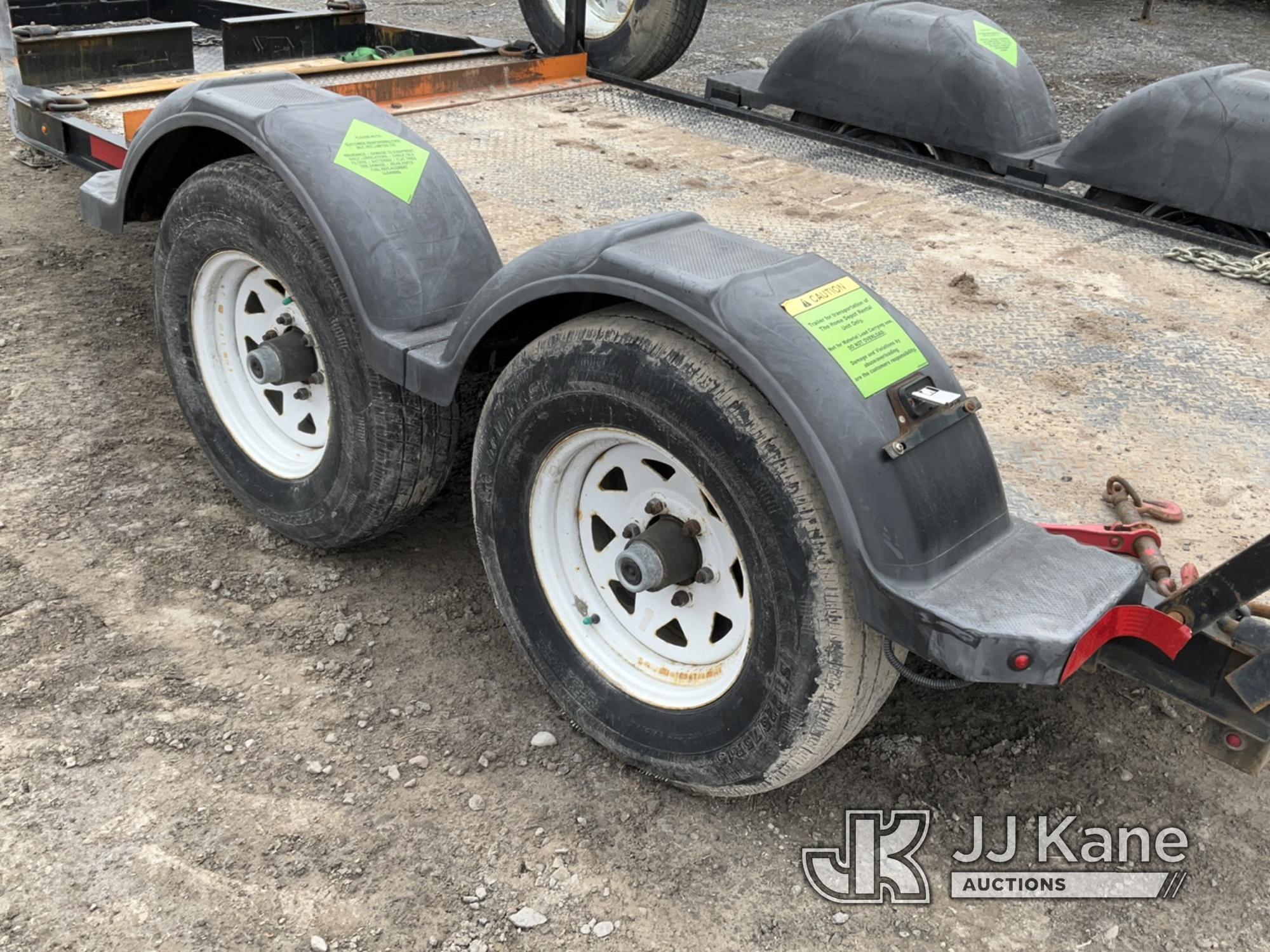 (Rome, NY) 2019 Pratt CP0510 T/A Tagalong Trailer