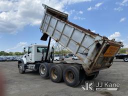 (Plymouth Meeting, PA) 2007 Mack CTP713 Tri-Axle Dump Truck Runs Moves & Dump Operates, Body & Rust
