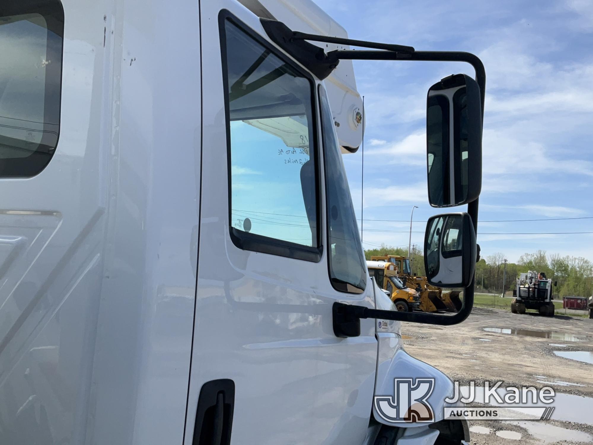 (Rome, NY) Altec AA55, Material Handling Bucket Truck rear mounted on 2018 International 4300 Utilit