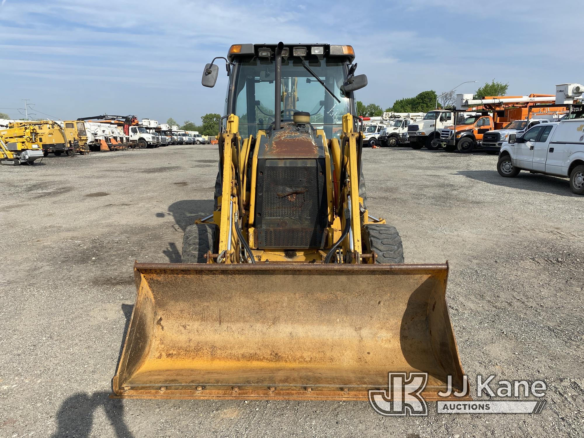 (Plymouth Meeting, PA) 2003 Case 580M 4x4 Tractor Loader Backhoe No Title) ( Runs Moves & Operates