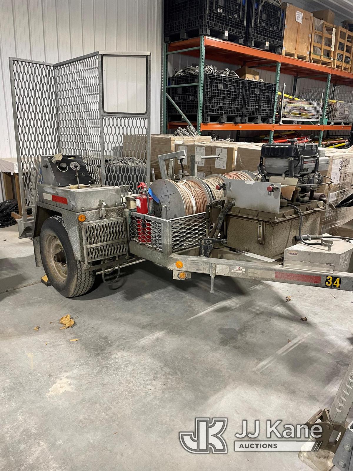 (Lebanon, IN) 2001 Sauber 1570B S/A Reel/Material Trailer