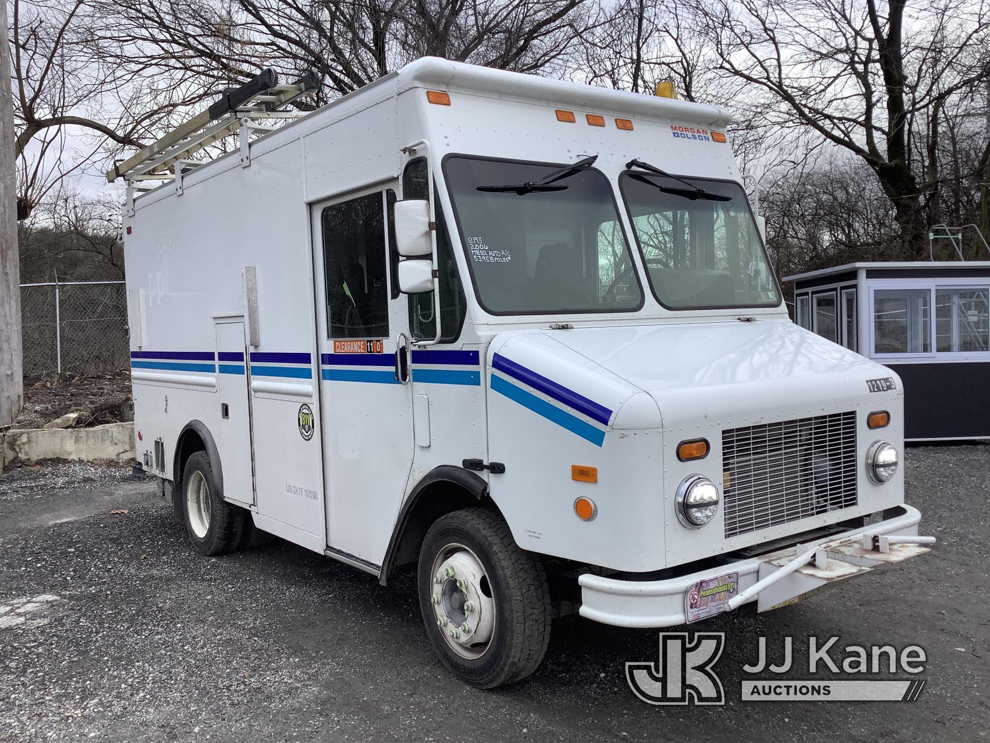 (Plymouth Meeting, PA) 2006 Freightliner MT45 Step Van Runs & Moves, Body & Rust Damage